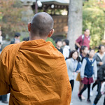 Buddhist Monk in Japan