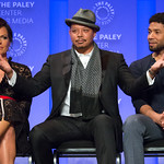 Sanaa Hamri, Terrence Howard and Jussie Smollett