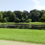 Fountains Abbey Ruins , North Yorkshire , England , UK