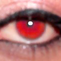 Red eyes!