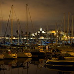 Hendaye by night