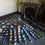 Penrhyn Castle - Harrison's Garden - fireplace