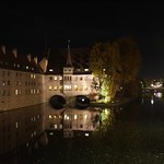 Heilig-Geist-Spital (Nuremberg in the night)