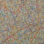 Detail Of Sol Lewitt's 1971 "Wall Drawing #65" At The National Gallery Of Art (Washington, DC)