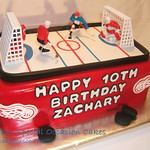 Red Wings Birthday Cake