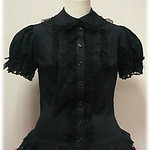 Angelic Pretty Symphony Blouse (black)