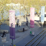 national theatre from waterloo bridge