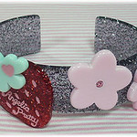 Angelic Pretty Strawberries Bangle (black)