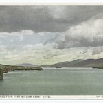 Lake George from Fort William Henry Hotel, Lake George, N. Y...