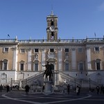 I Musei Campitolini by Michelangelo, Roma, Italia.