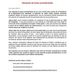 Gr&acirc;ce pr&eacute;sidentielle pour JABEUR MEJRI !