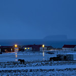 Sk&iacute;n vi&eth; s&oacute;lu Skagafj&ouml;r&eth;ur!