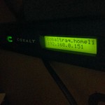 Idnt it cute. Poor old thing sounds like the fans may need to be replaced soon. :-( (Cobalt Raq4)