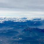 Flying over the Alps
