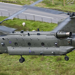 RAF Chinook Low Level