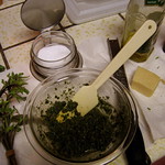Making Pesto