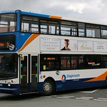 Stagecoach Merseyside (Glenvale Transport) 17283 KLZ 2316 turns onto Moss Way in Croxteth with a 14 service outbound to Willow Way.