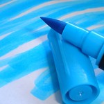 blue pen