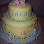jacobs baby shower cake