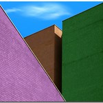 Cubism and colors in the city