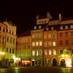 Warsaw by night