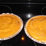 Vegan Pumpkin Cheesecake: Voila!