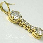 Real Diamond Ladies Pendant