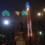 Glasgow George Square at Christmas