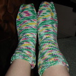 Socks for Mom done