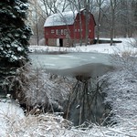 Barn and Pond