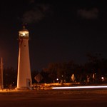 Lighthouse at night