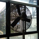 Brewrey art walk. View from a loft