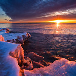 Icy North Point Sunrise