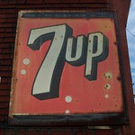 Vintage 7Up Sign