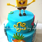 spongebob cake