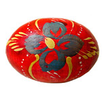 Russian wooden decorative egg
