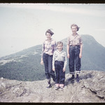 mom, susan, & ann at mt mansfield