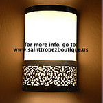 Moroccan wall sconce: Moroccan wall lamp