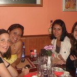 Dinner with friends...