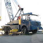 Hydrocon crane in the sun