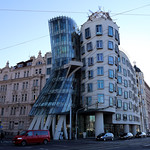 Dancing House, Prague, Czech Republic.