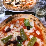Sourdough pizzas at Franco Manca