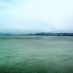 Foggy San Francisco bay