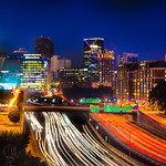 Atlanta at night