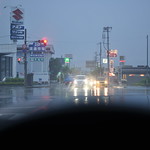 rainy summer evening