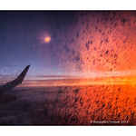 Delayed flight sunset