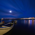 K&uuml;hlungsborn Harbour after Sunset