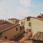 Standing on the rooftops