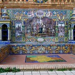 Seville, Spain - Plaza de Espa&ntilde;a