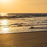 Gold #beach #sunset